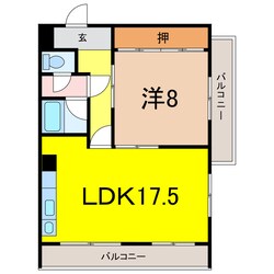 ポポラーレ緑道の物件間取画像